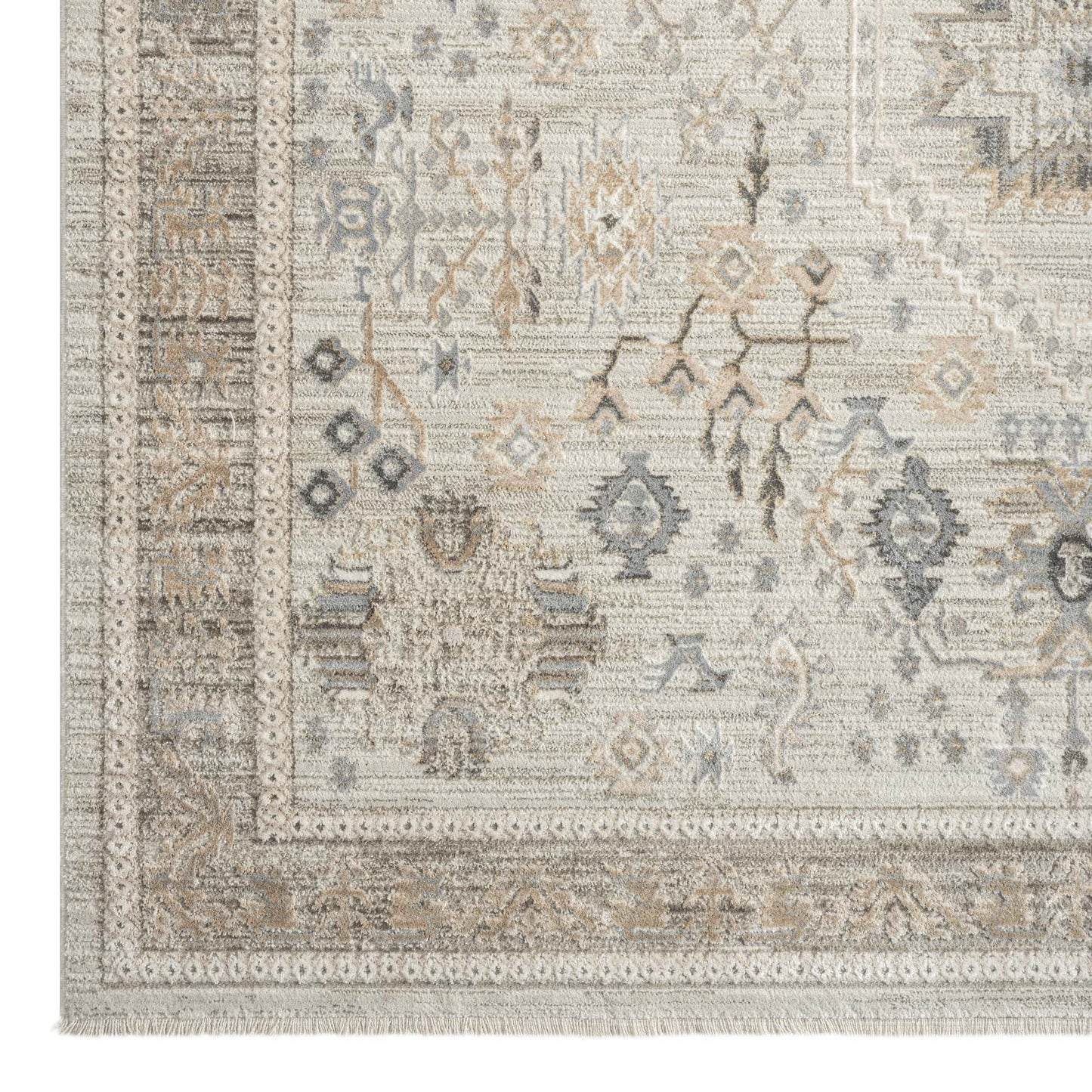 Ryan 8207 Grey Hallway Runner