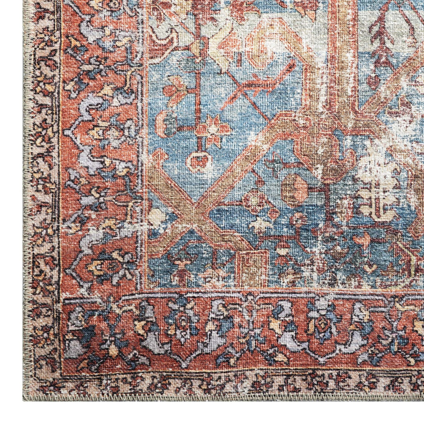 Persian Vintage Rug 677 Multi