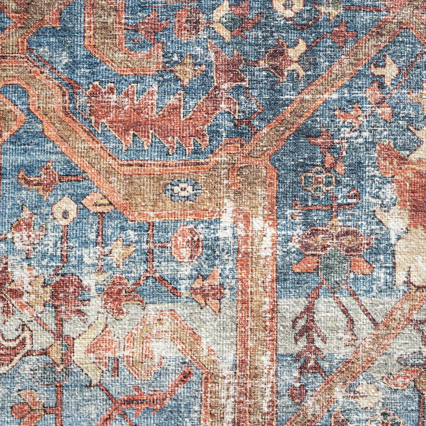 Persian Vintage Rug 677 Multi