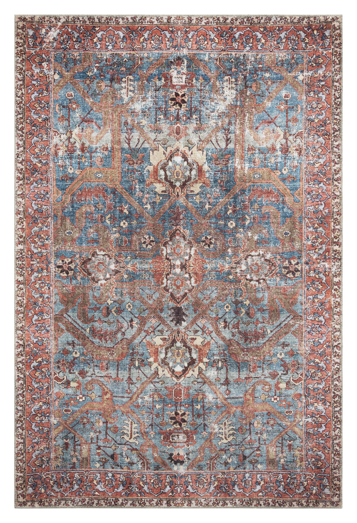 Persian Vintage Rug 677 Multi