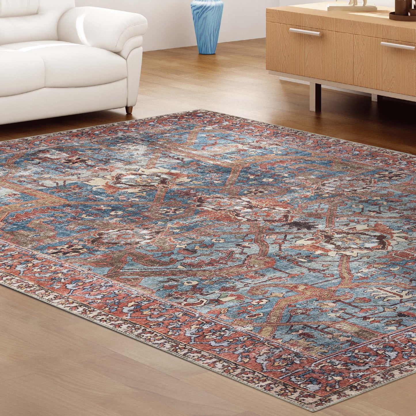 Persian Vintage Rug 677 Multi