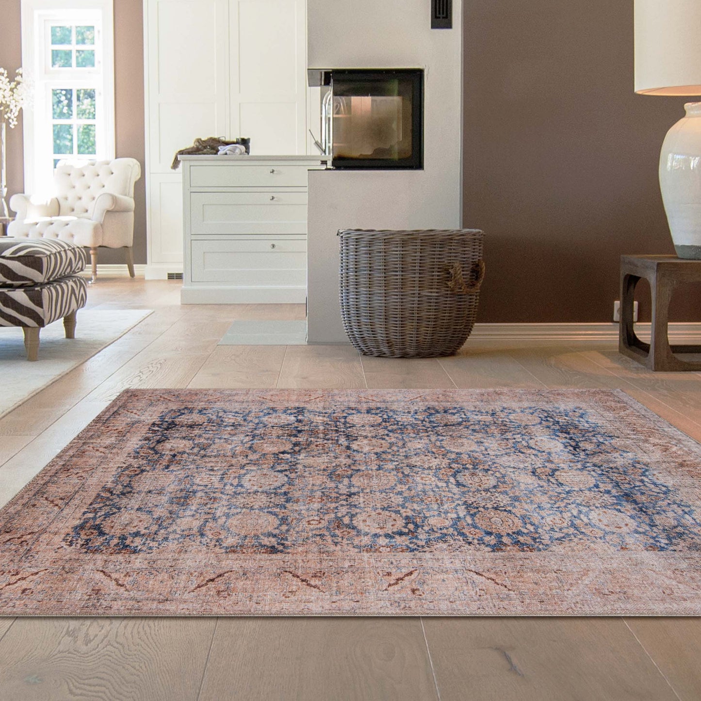 Hida Vintage Rug 2019 Navy