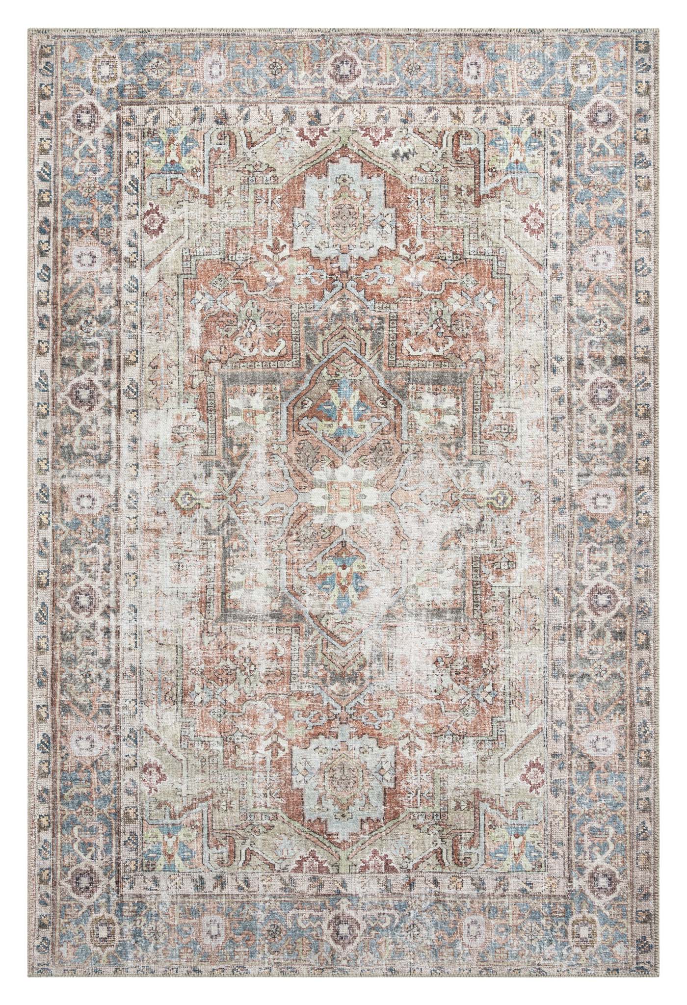 Hida Vintage Rug 672 Multi