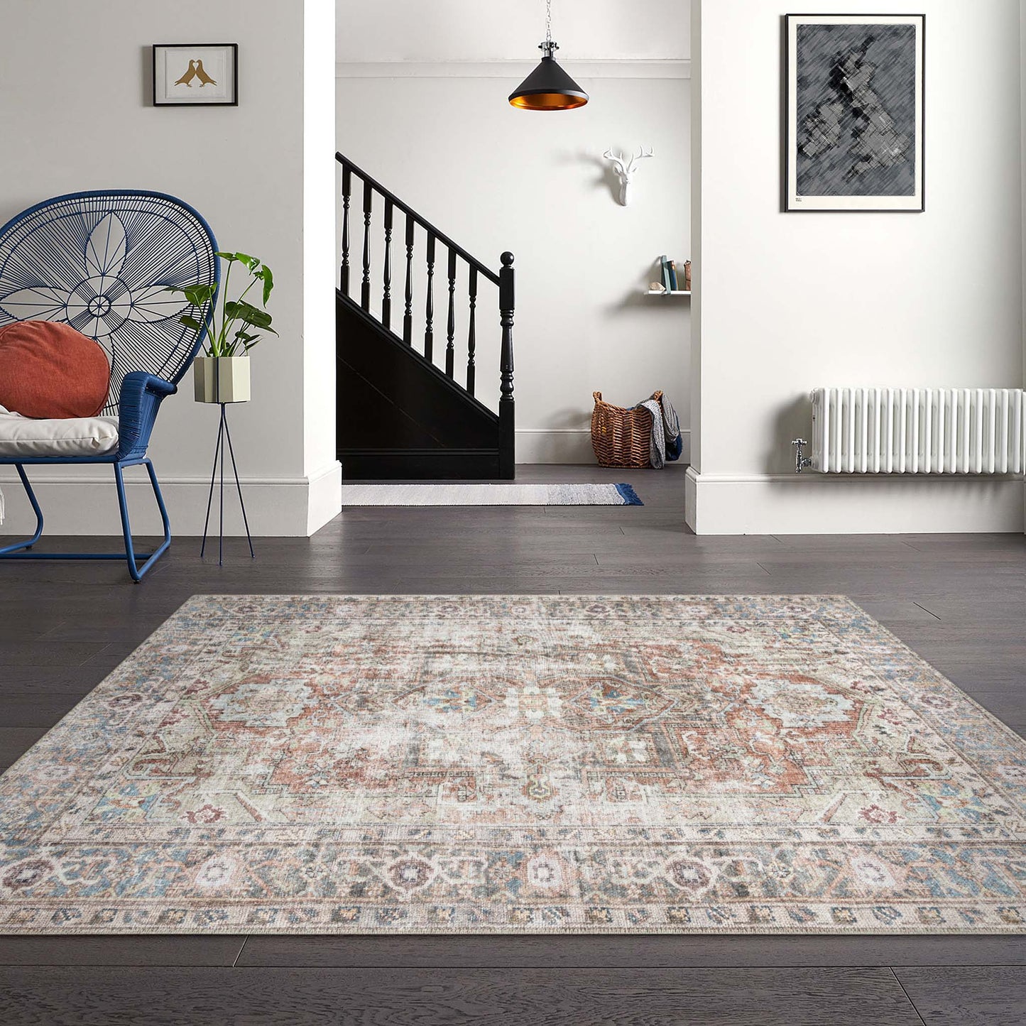 Hida Vintage Rug 672 Multi