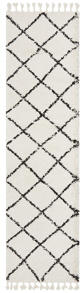 Saffron 22 White Rug
