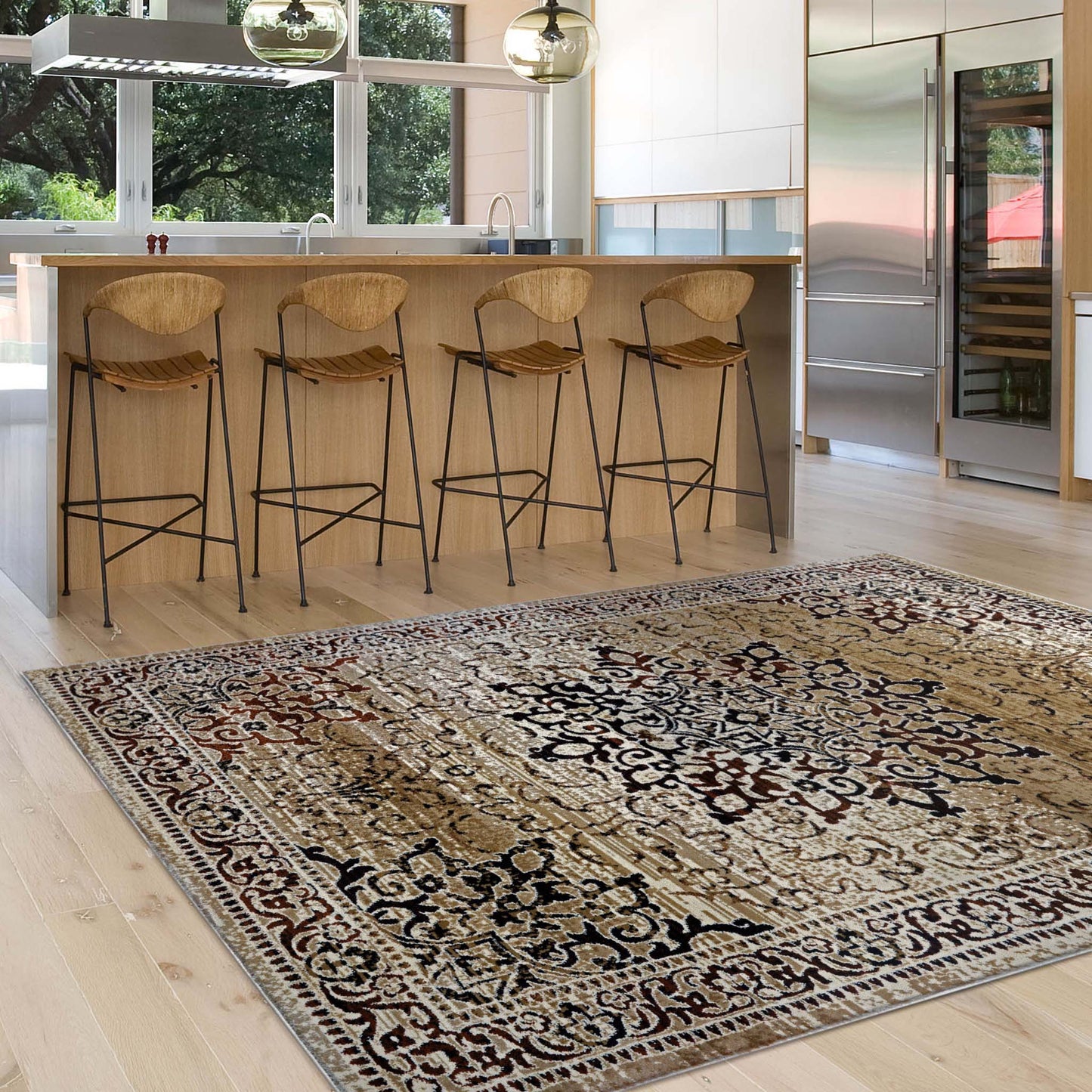Turkish Vintage Rug 892 Beige