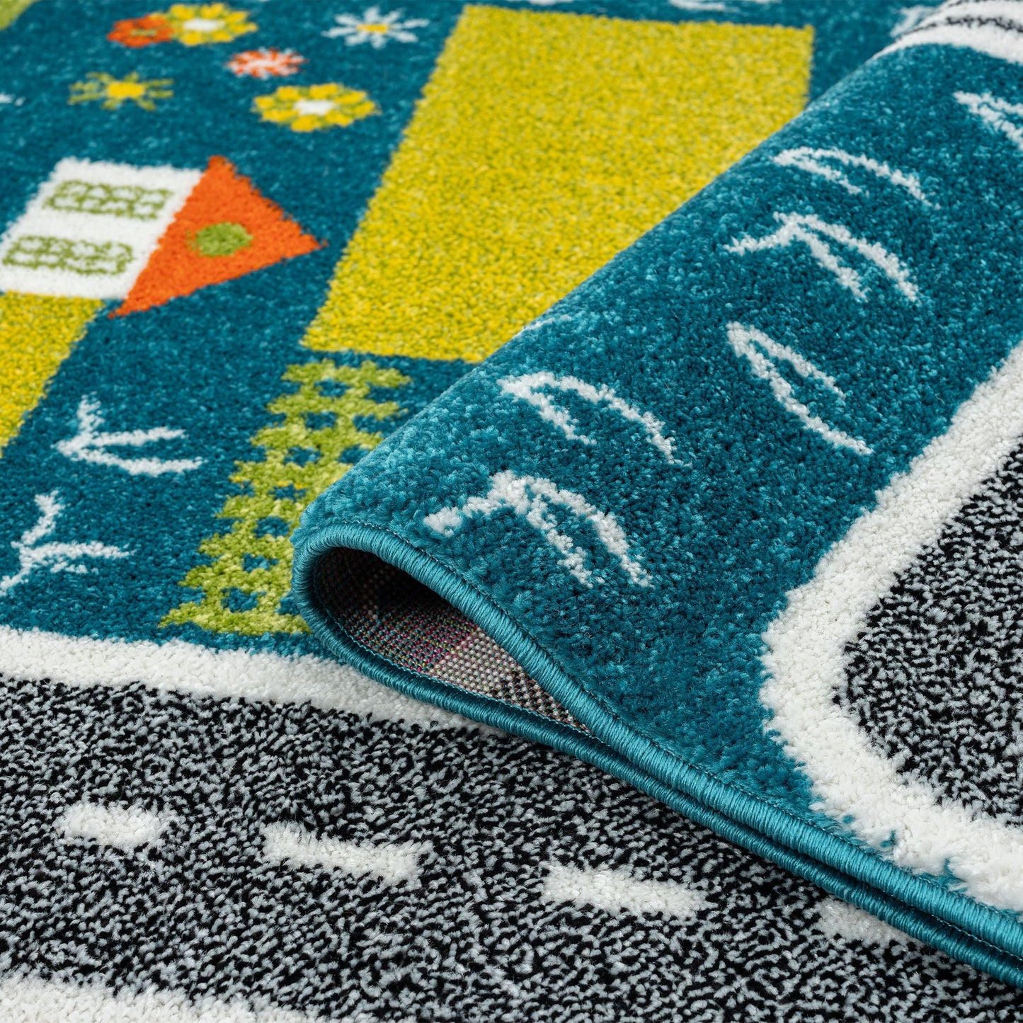 Kids Rugs 574 Blue