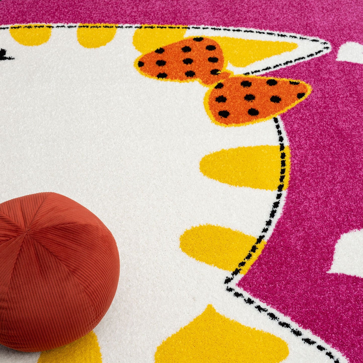 Kids Rugs 571 Pink
