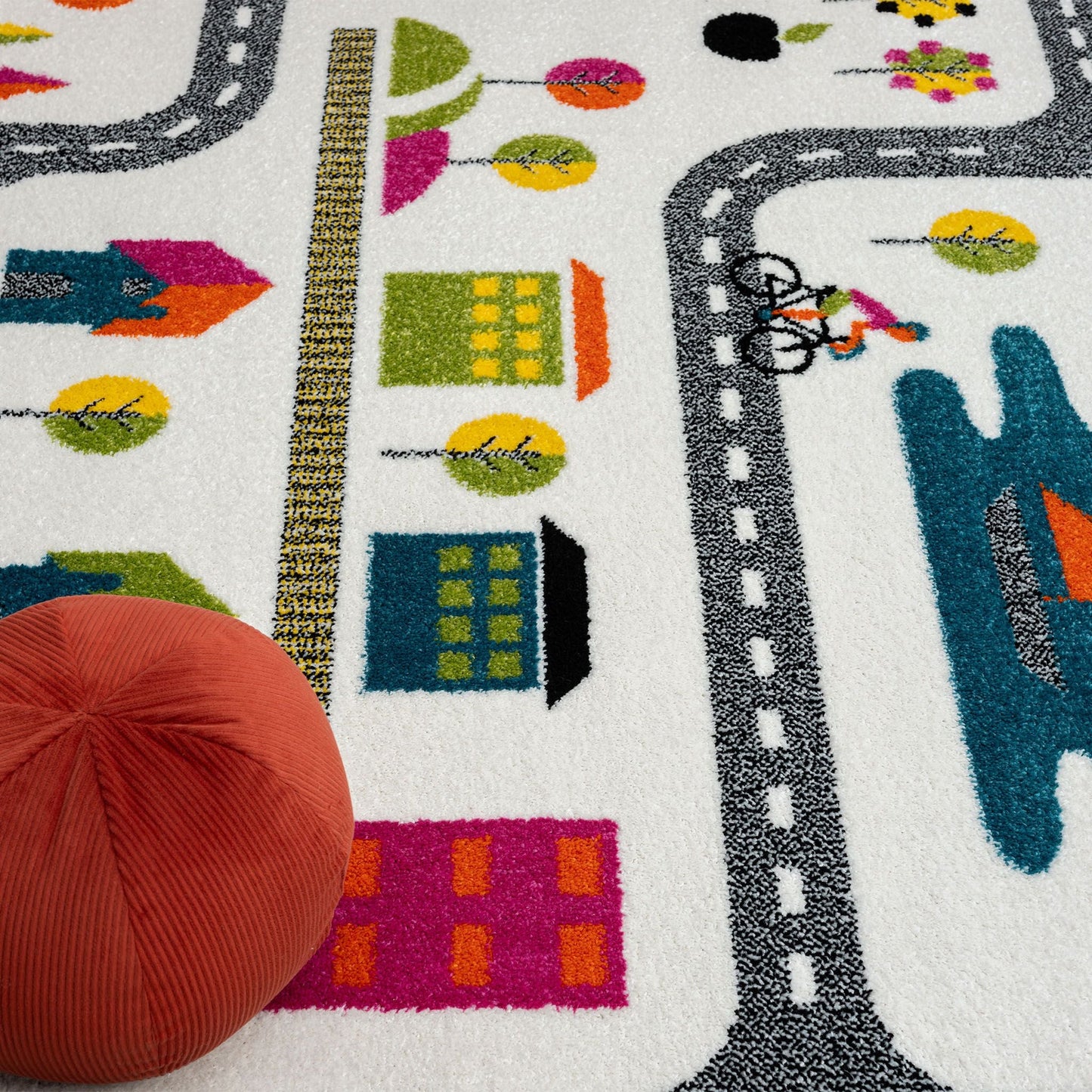 Kids Rugs 584 Cream