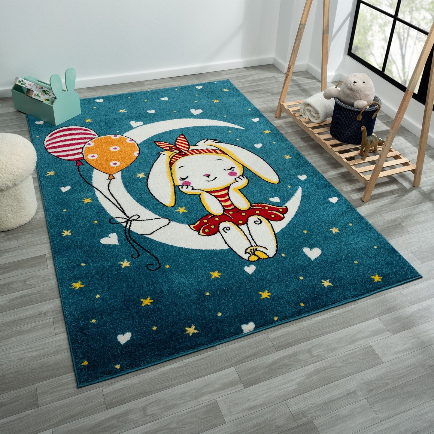 Kids Rugs 588 Blue