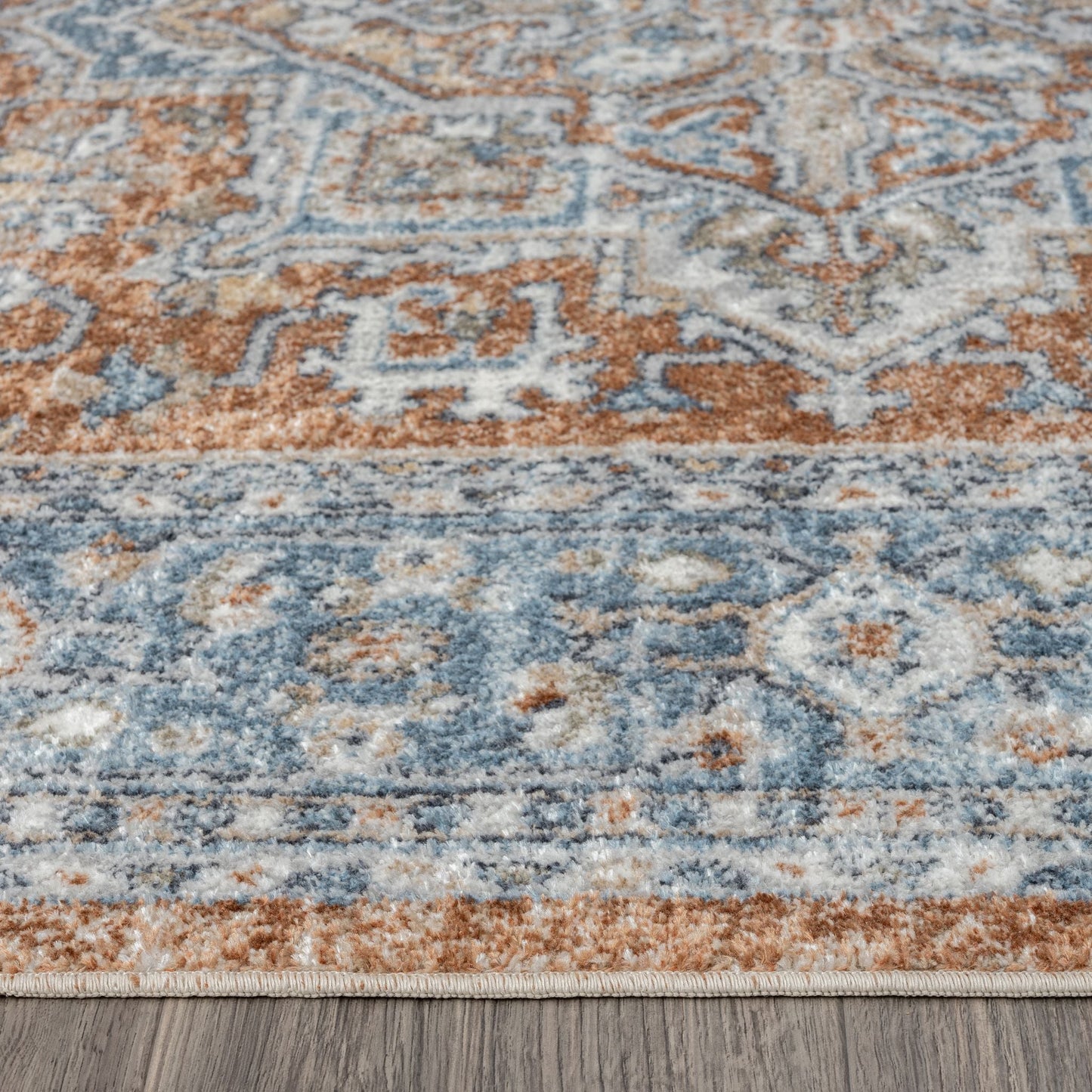 Easy Washable 366 Indigo Runner