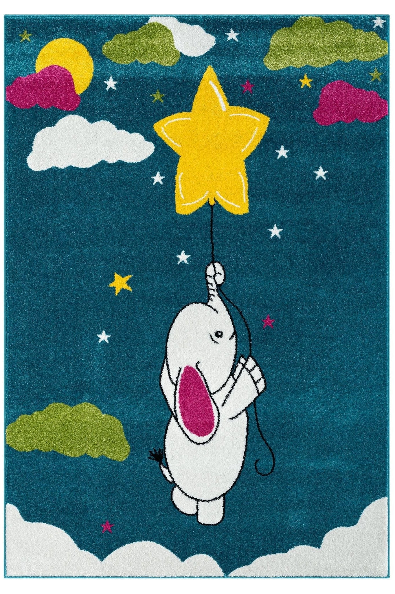 Kids Rugs 585 Blue