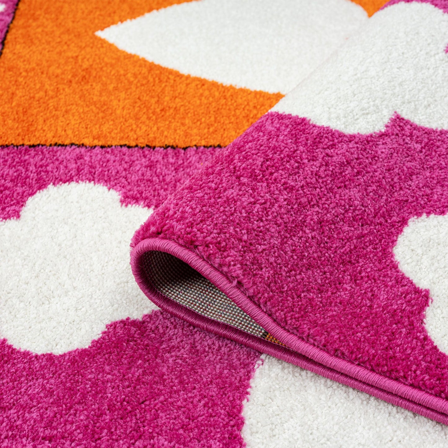 Kids Rugs 573 Pink