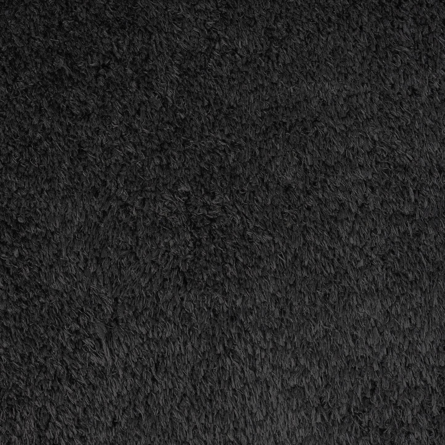 Fluffy Shag Rug 397 Ebony Runner