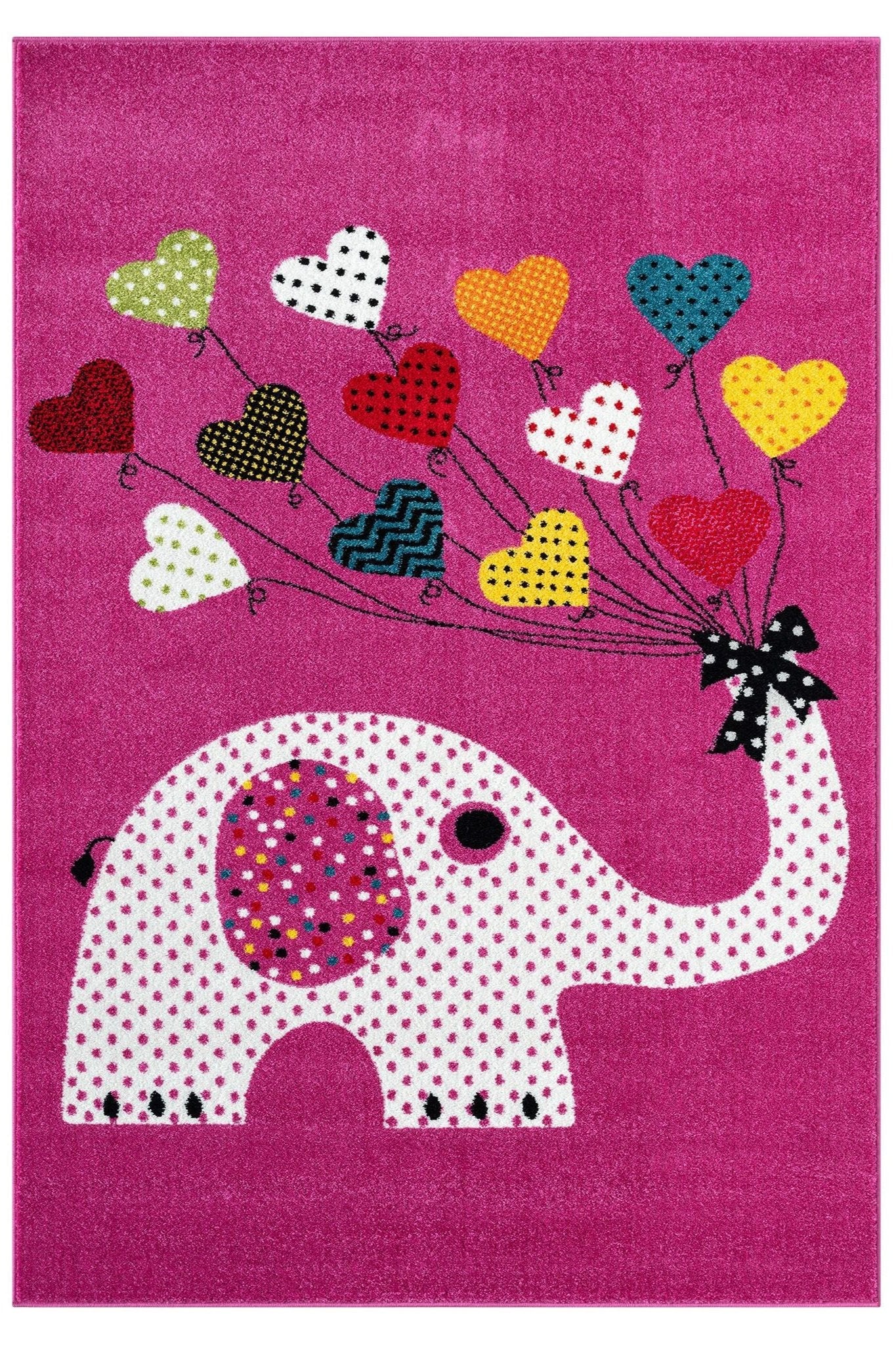 Kids Rugs 576 Pink