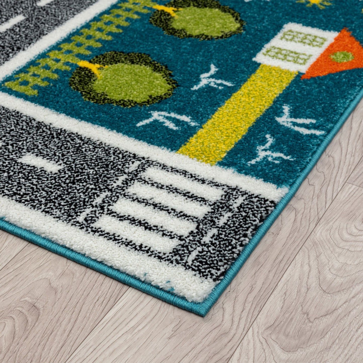 Kids Rugs 574 Blue