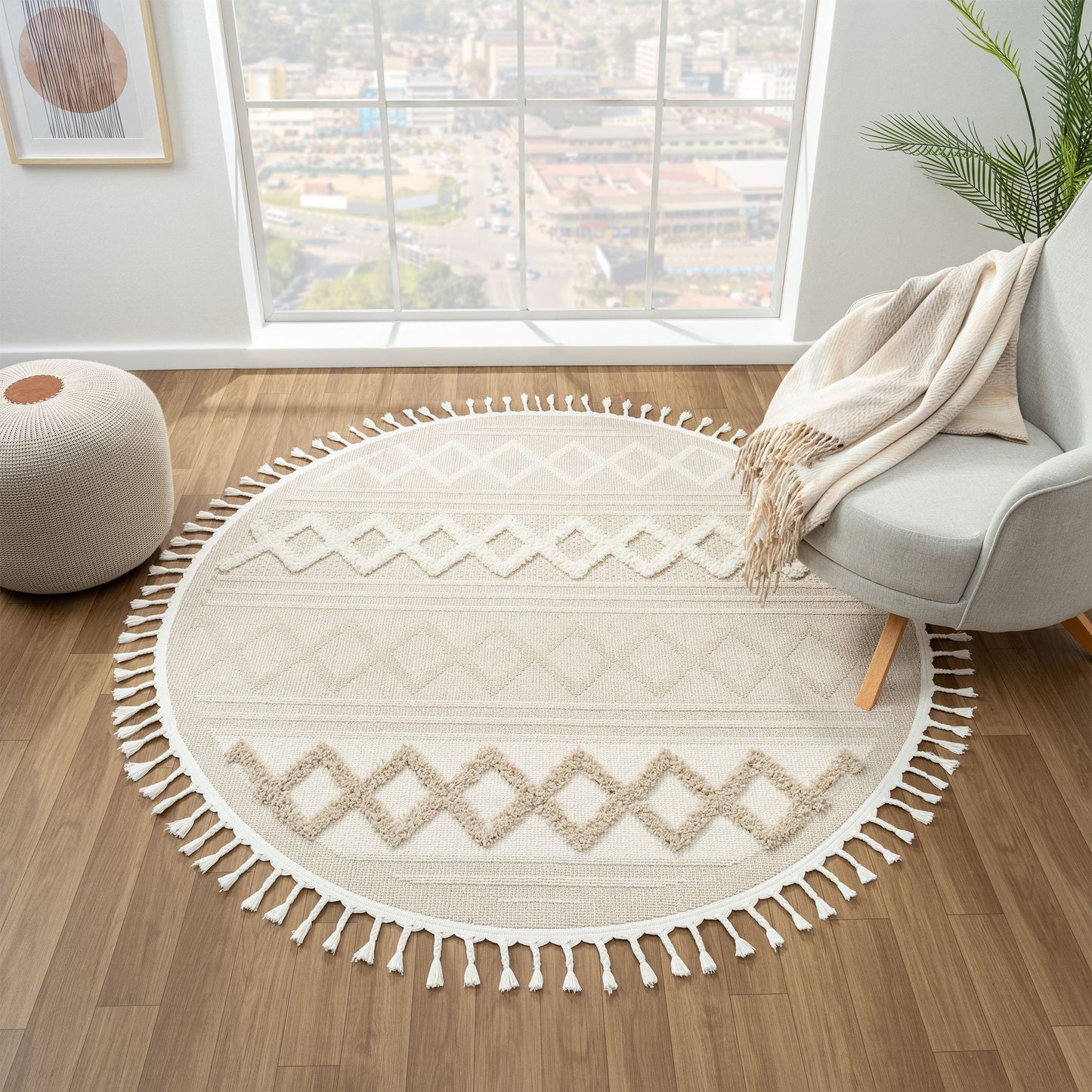 Cozy 542 Fawn Round