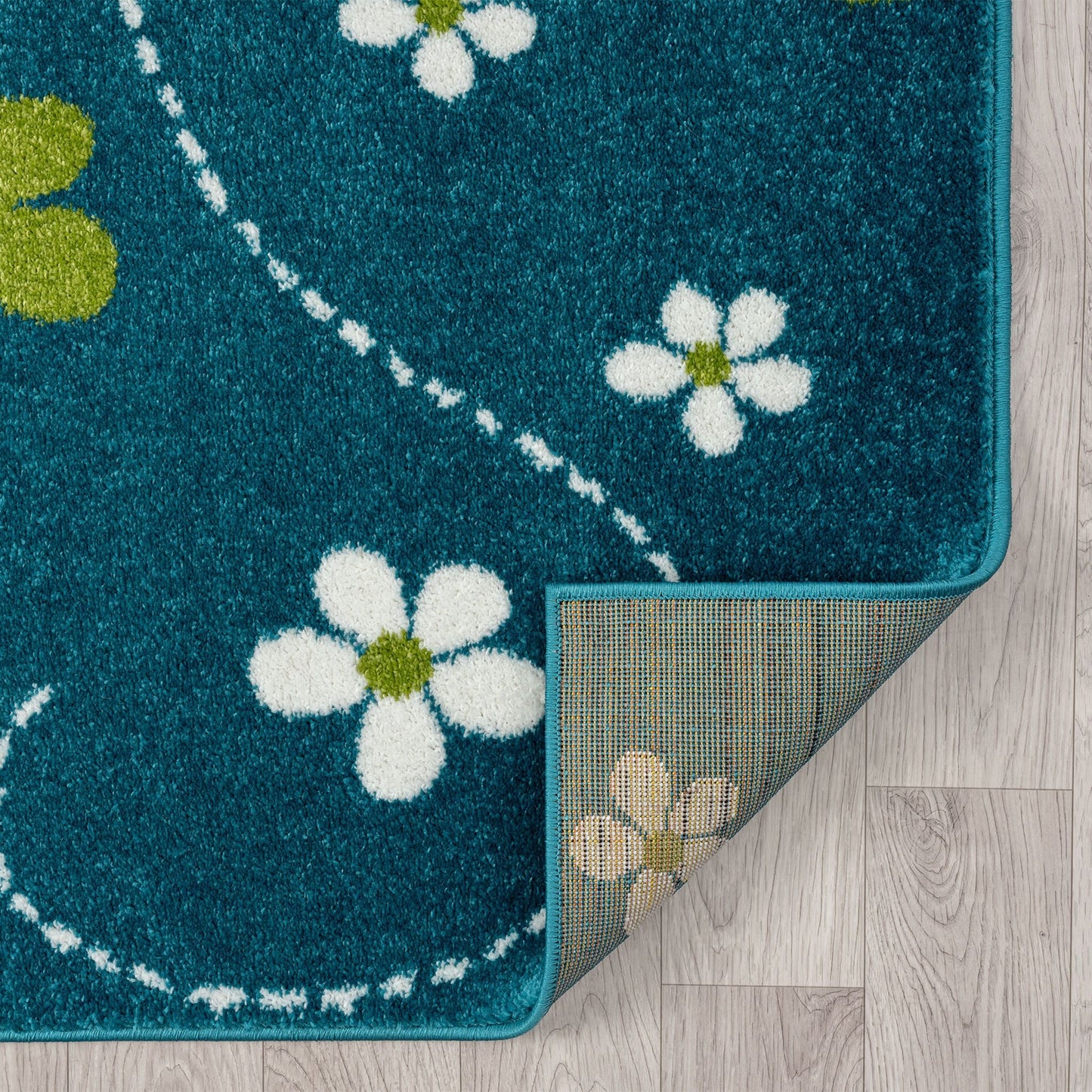 Kids Rugs 572 Blue