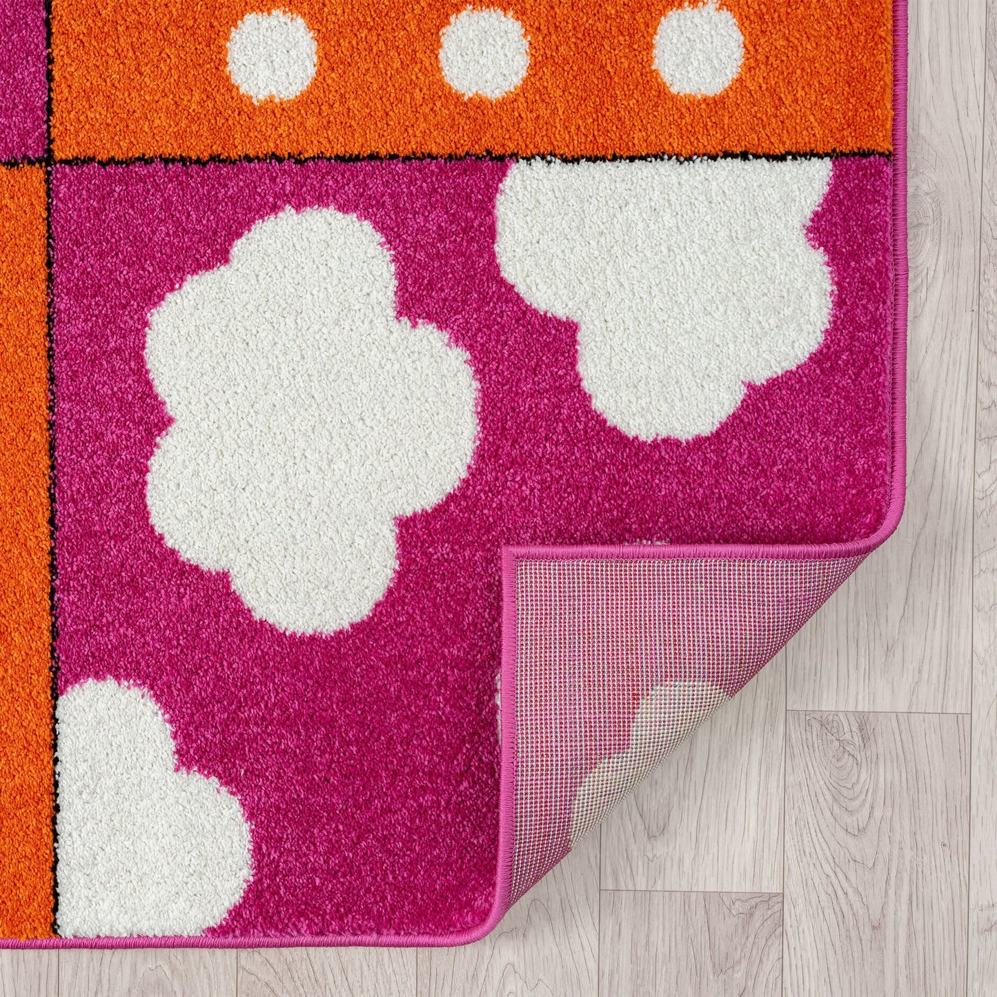 Kids Rugs 573 Pink