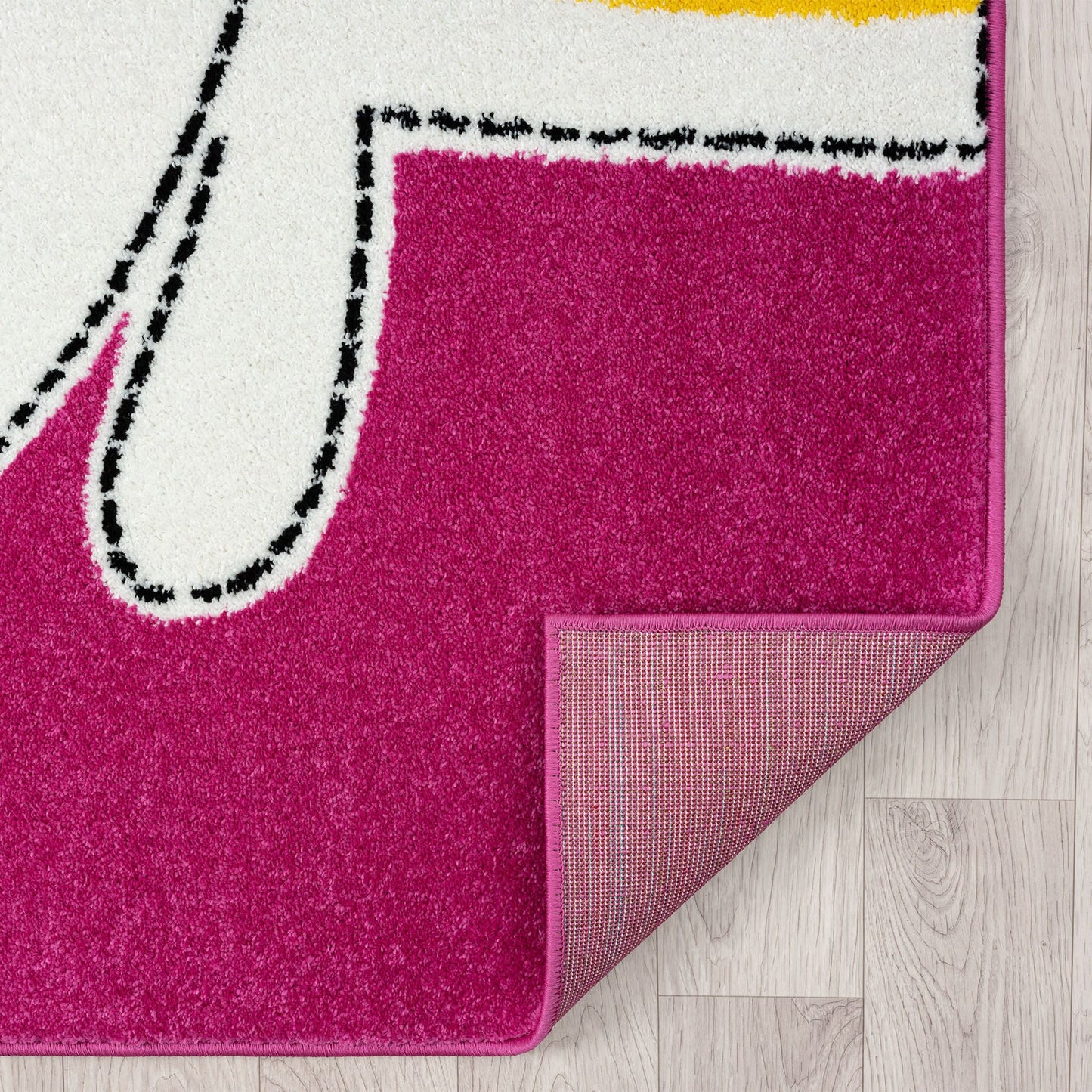 Kids Rugs 571 Pink