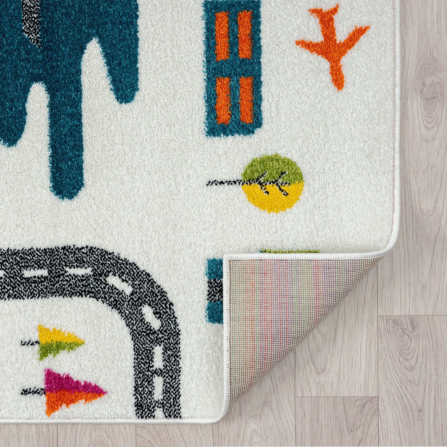 Kids Rugs 584 Cream