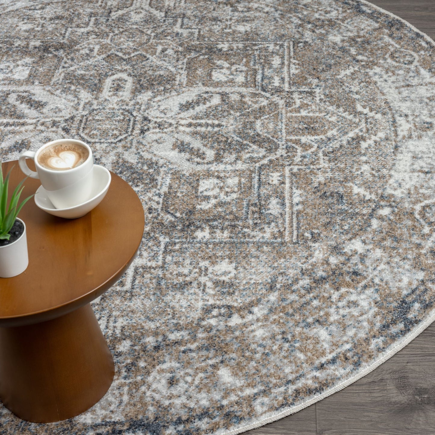 Easy Washable 361 Earth Round