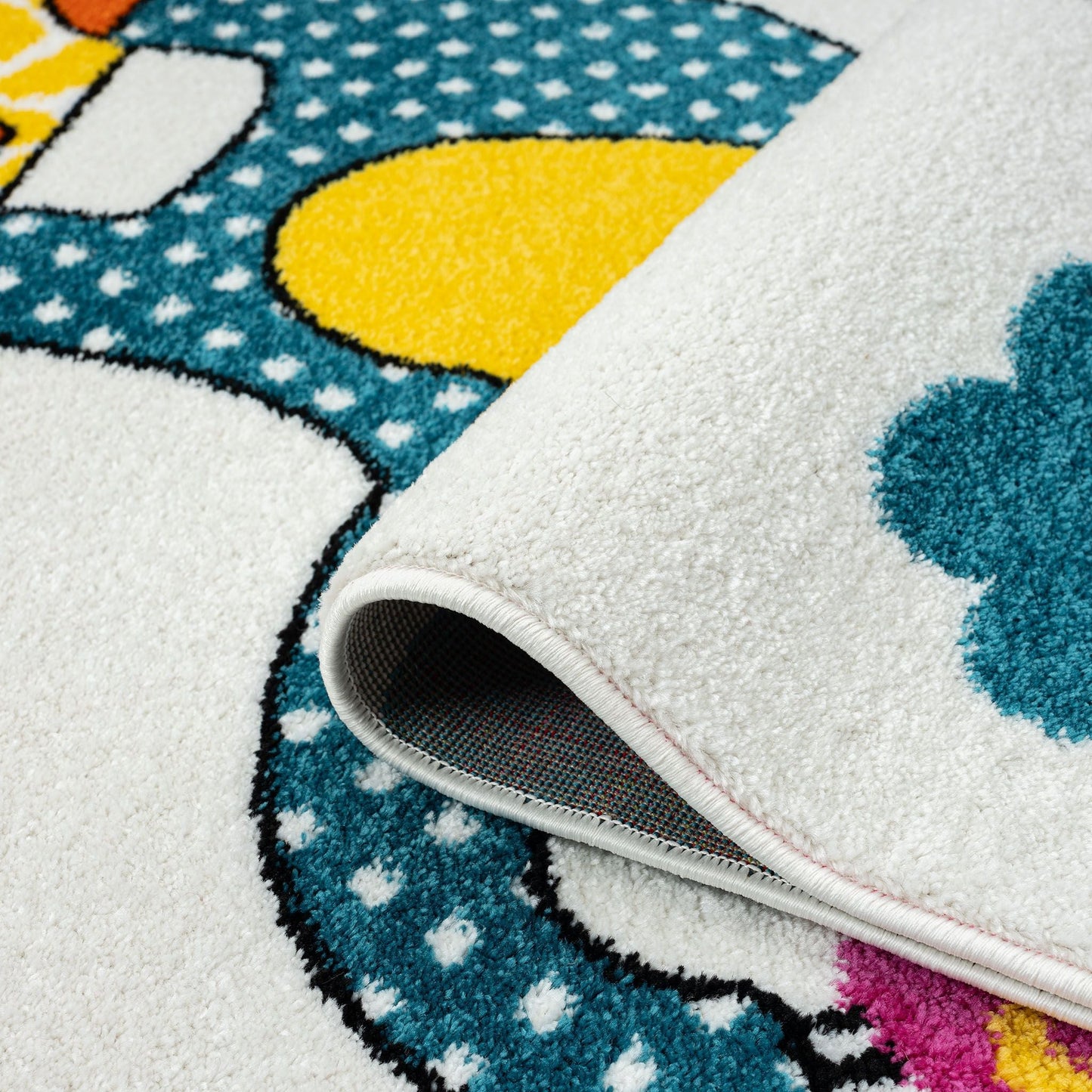 Kids Rugs 586 Cream