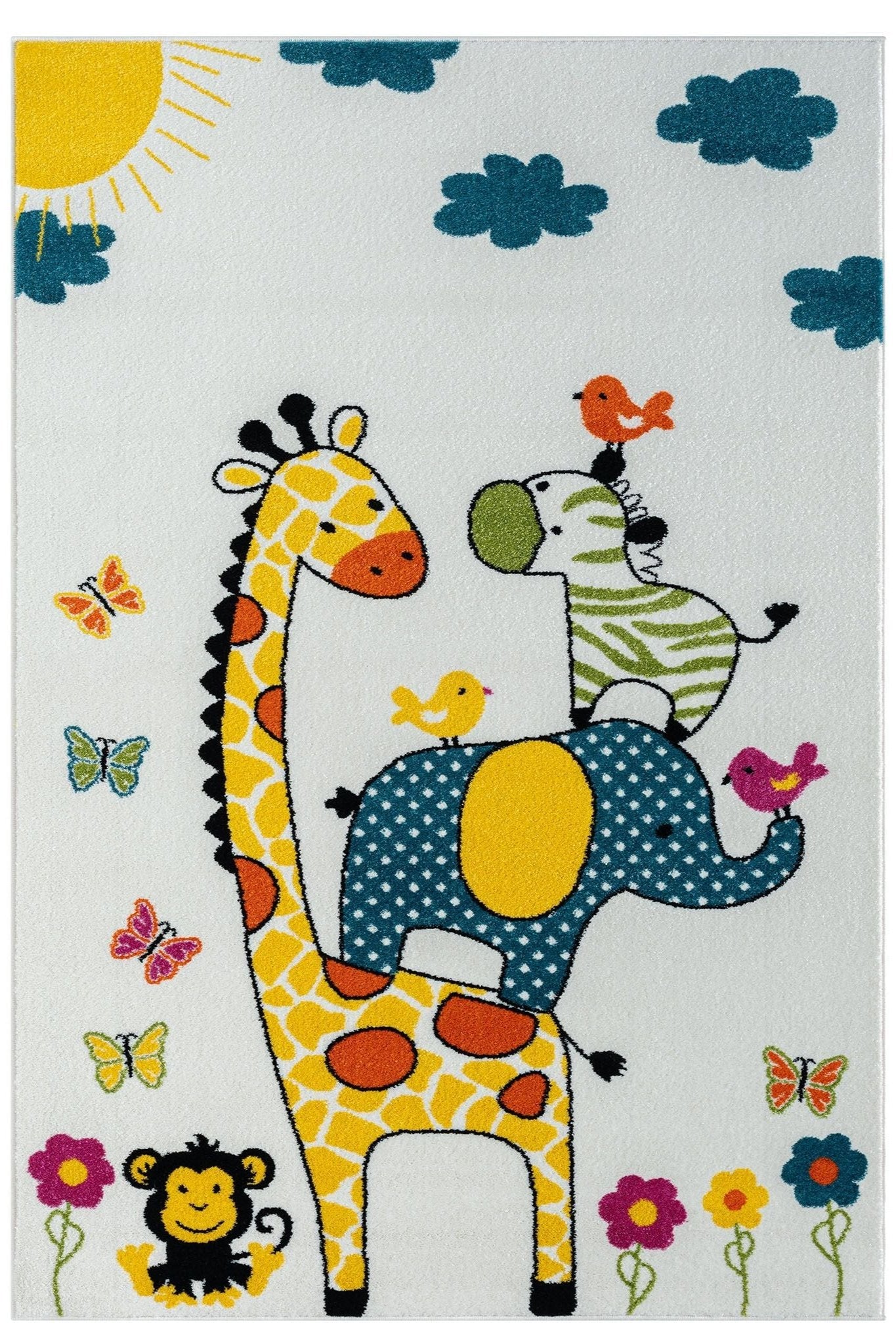Kids Rugs 586 Cream