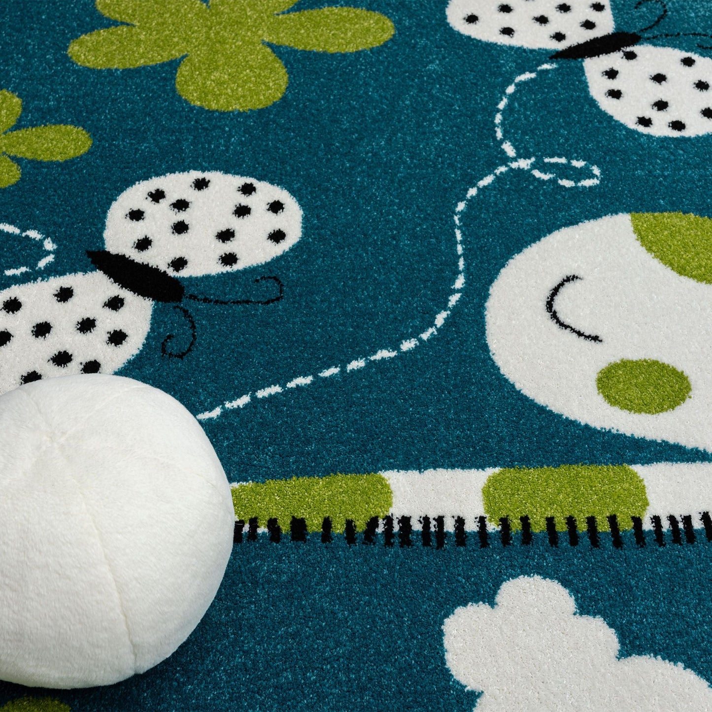 Kids Rugs 572 Blue