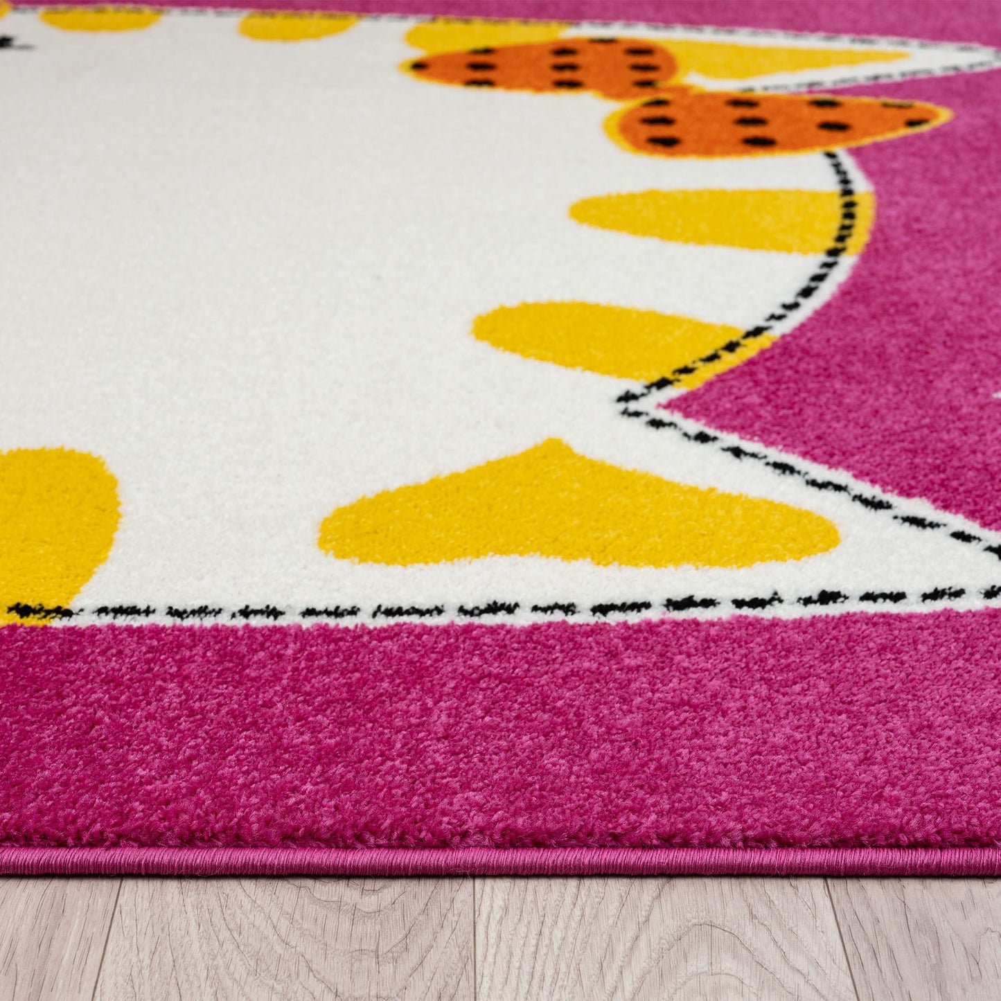 Kids Rugs 571 Pink