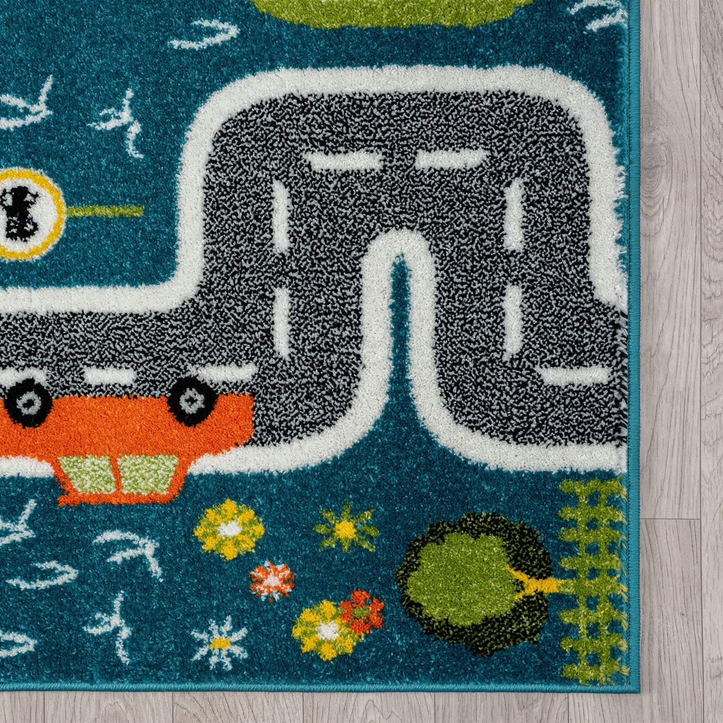 Kids Rugs 574 Blue
