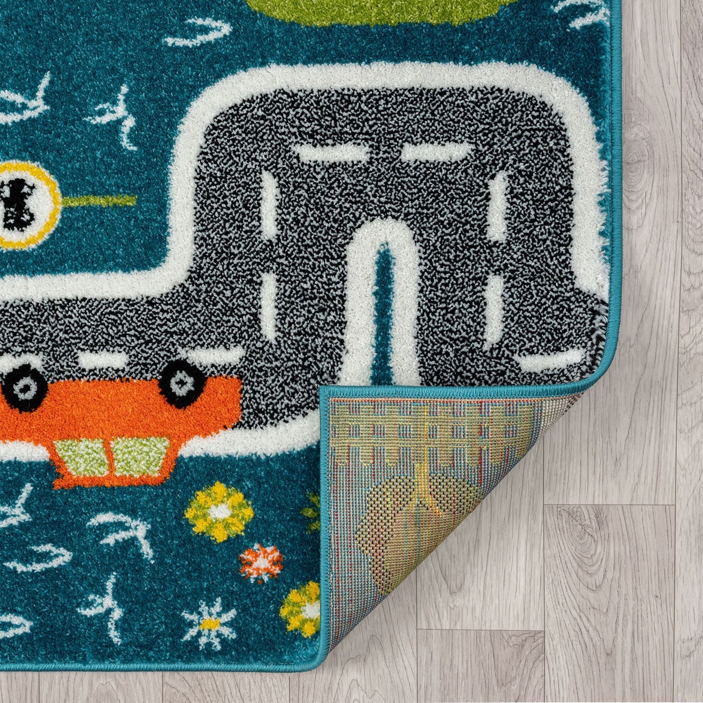 Kids Rugs 574 Blue