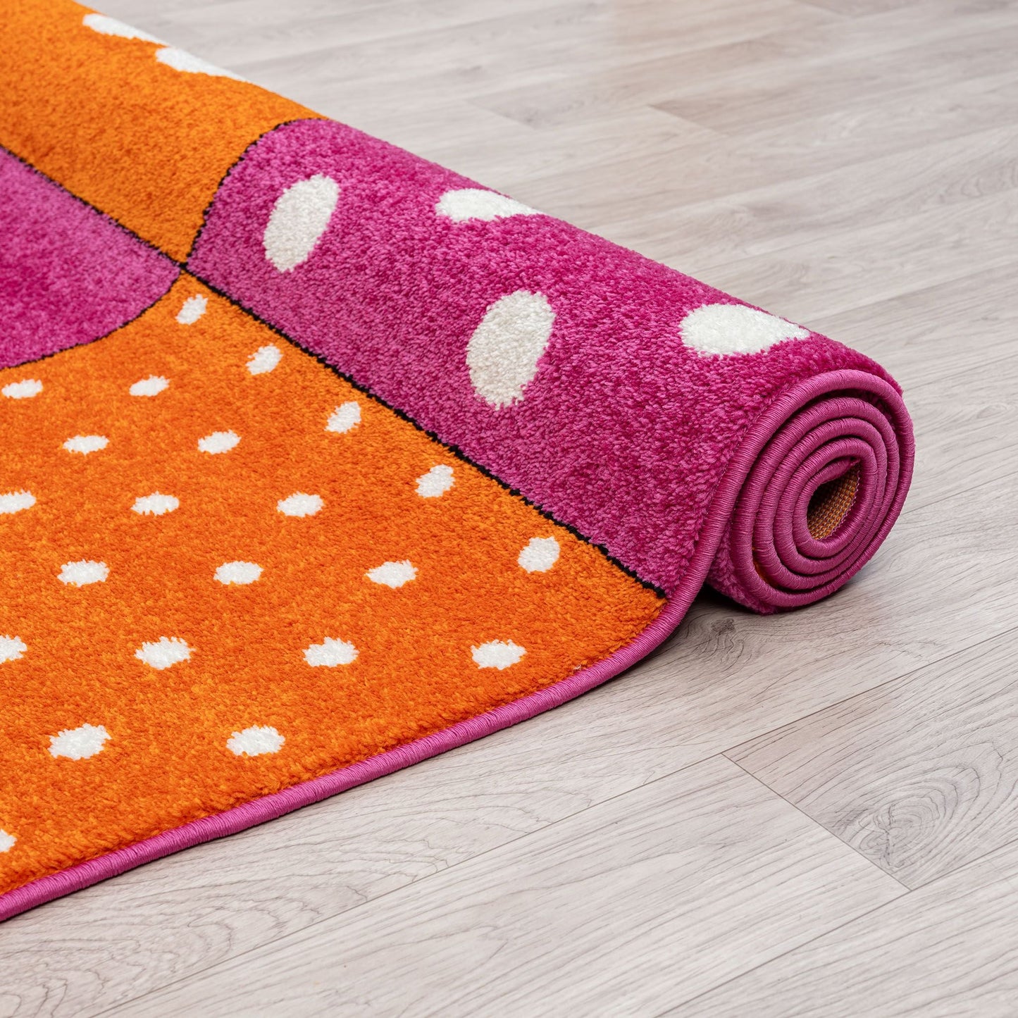 Kids Rugs 573 Pink