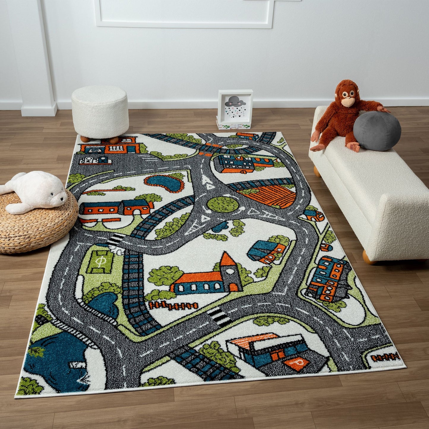 Kids Rugs 575 Cream