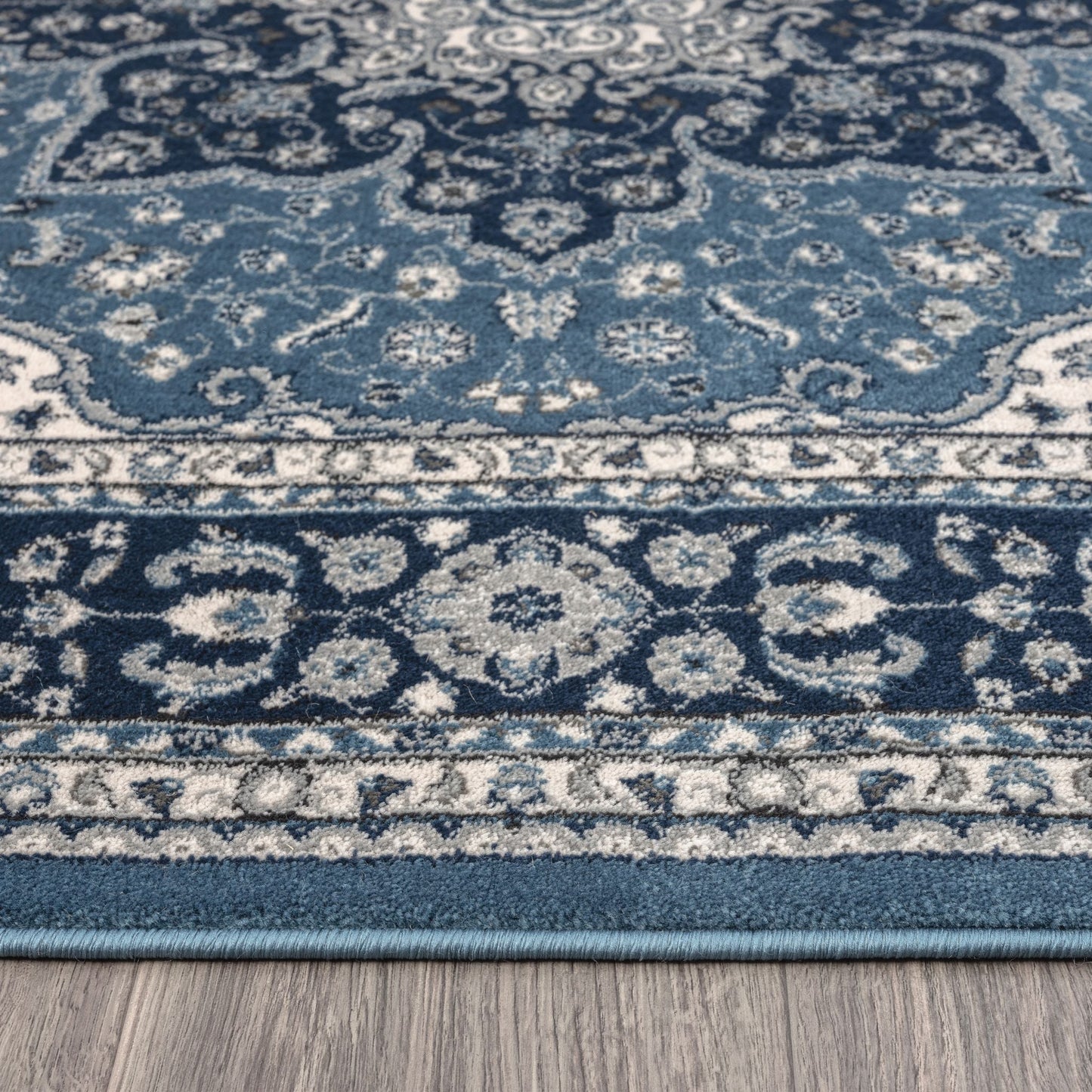Turkish Vintage Rug 895 Navy Runner