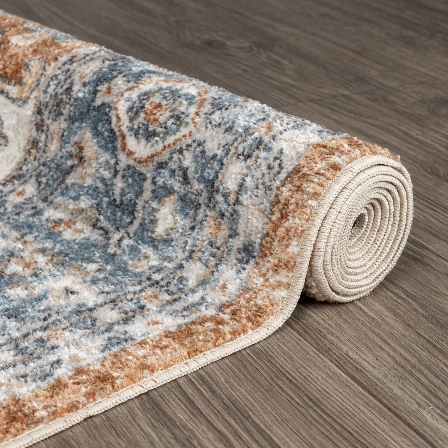 Easy Washable 366 Indigo Runner