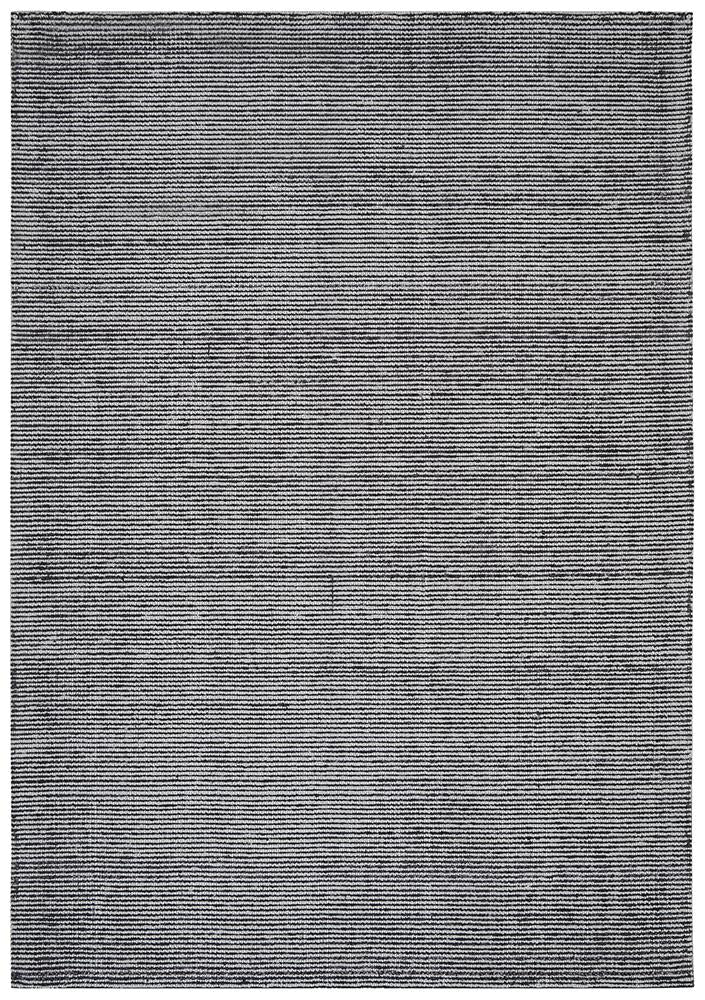 Allure Black Cotton Rayon Rug