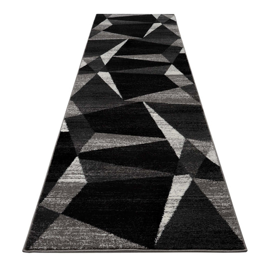 Modrn Turkish Rug 2301 Grey Hallway Runner