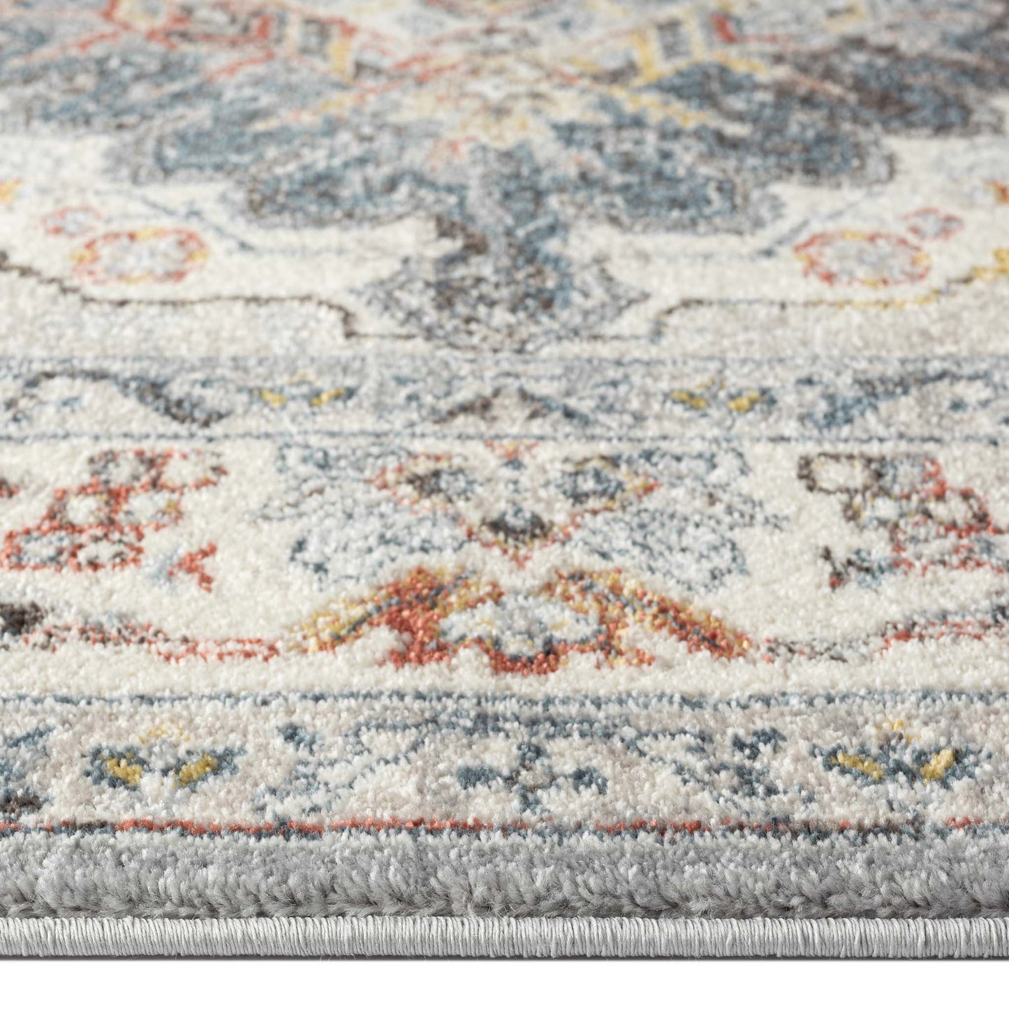 Modrn Turkish Rug 2304 Grey Hallway Runner