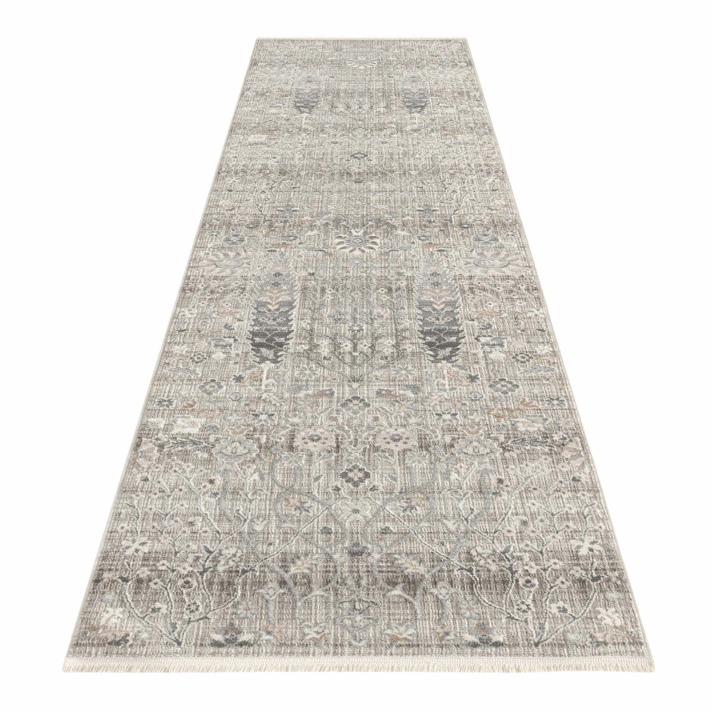 Ryan 8204 Grey Hallway Runner