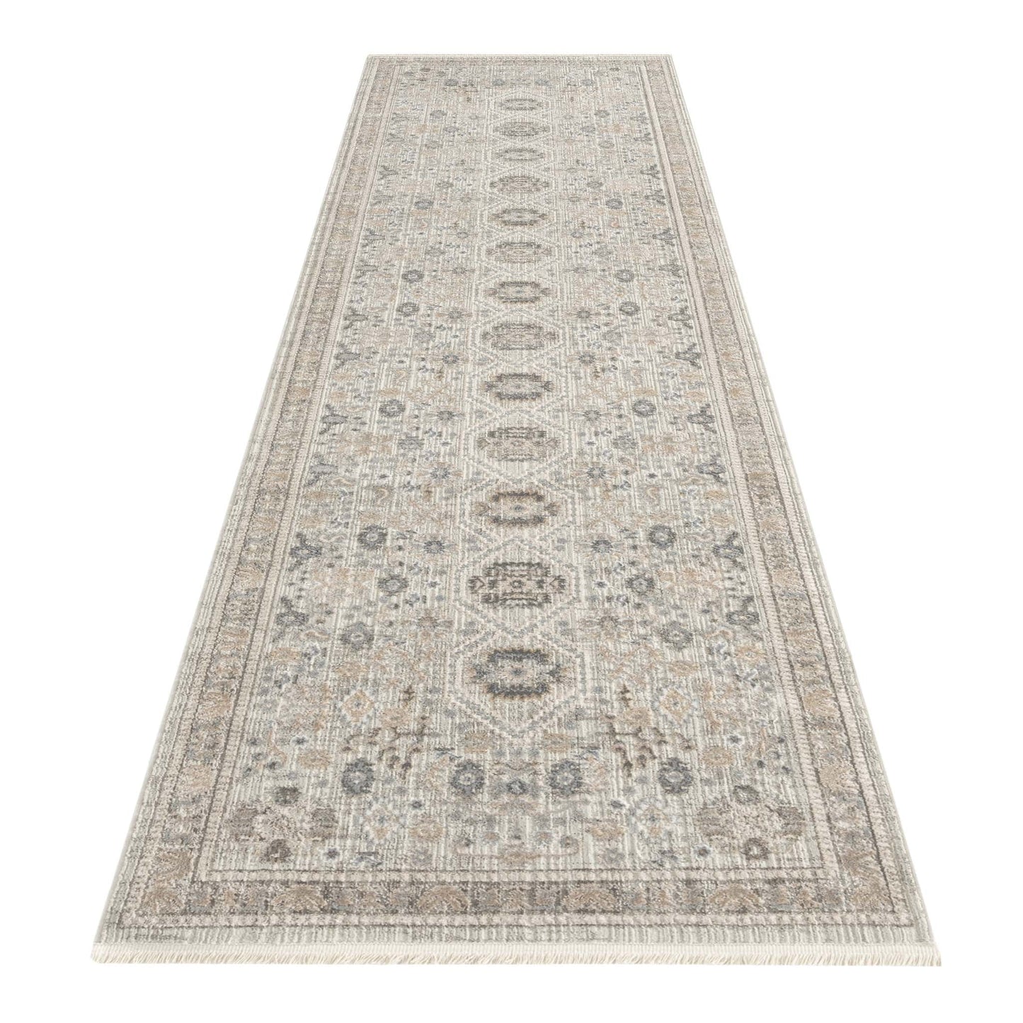 Ryan 8207 Grey Hallway Runner