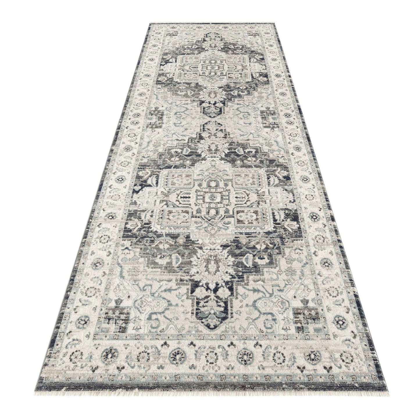 Artin 2201 Dk Blue Hallway Runner