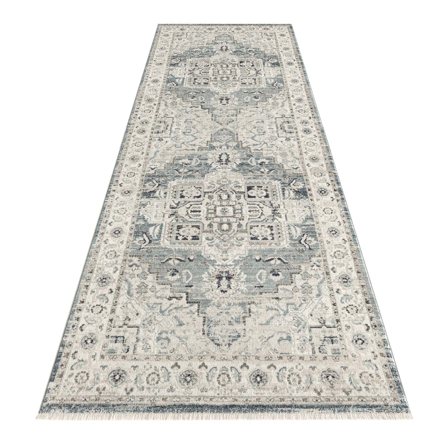 Artin 2201 Lt Blue Hallway Runner