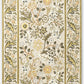 Wilhelmina Floral Rugs 127401 in Linen Mustard by William Morris