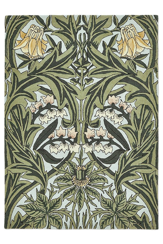 MORRIS & CO BLUEBELL LEAFY ARBOUR GREEN 127607