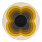 ORLA KIELY SUNFLOWER YELLOW 060006 ROUND