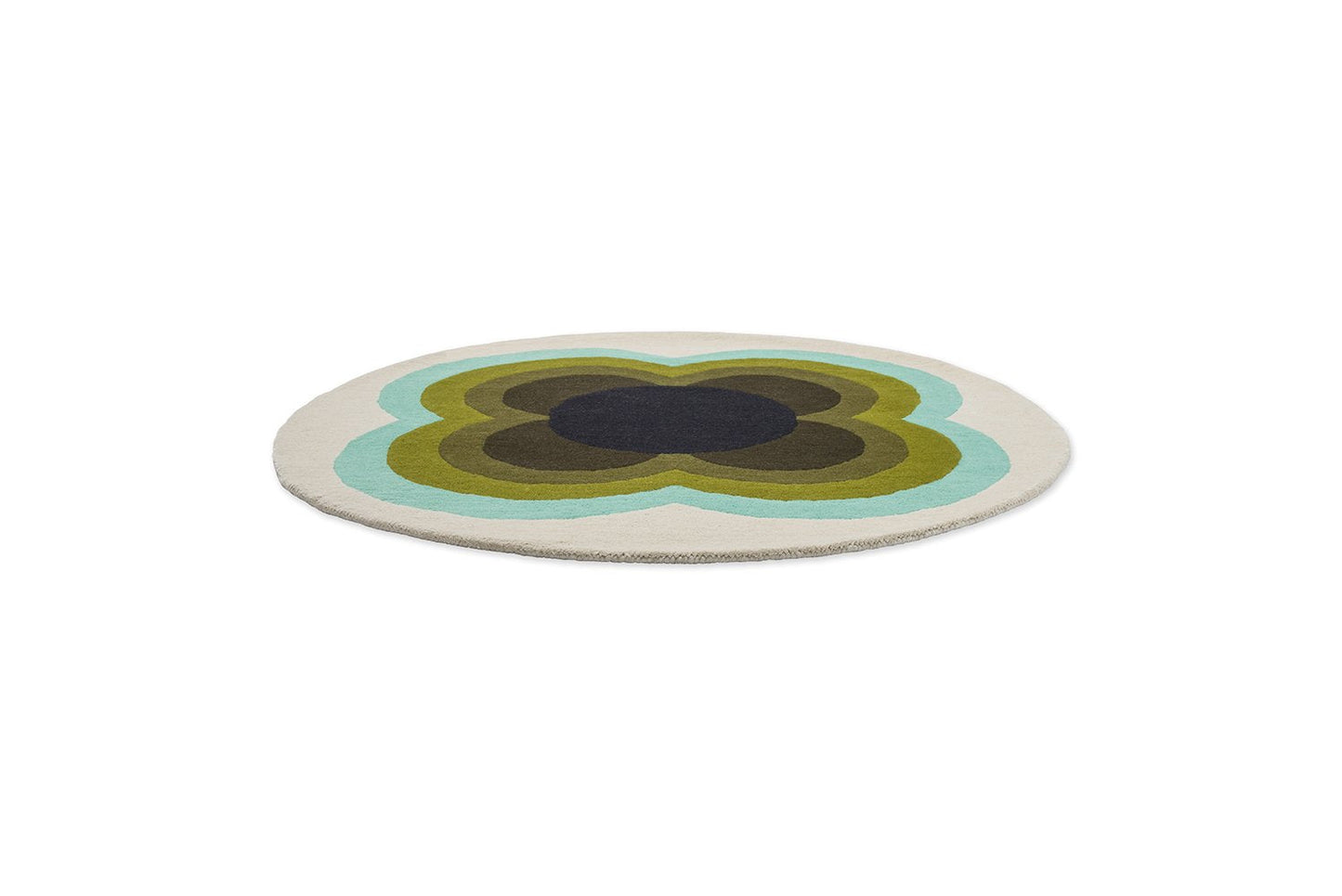 ORLA KIELY SUNFLOWER OLIVE 060007 Round