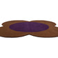 ORLA KIELY FLOWER SPOT CHESTNUT/VIOLET 158401