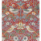 Strawberry Thief Rugs 027700 Crimson by William Morris