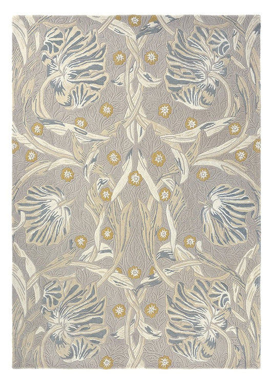 Pure Pimpernel Rugs 028701 Linen by Morris & Co